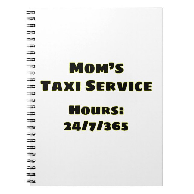 Carnet Taxi de maman (Devant)