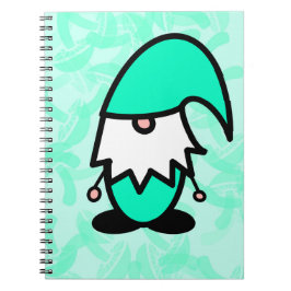 Carnet Teal Gnome