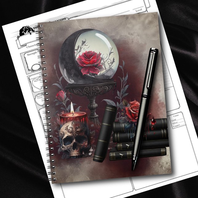 Carnet Técherie | Articles magiques Spellbooks et Crystal (Créateur téléchargé)