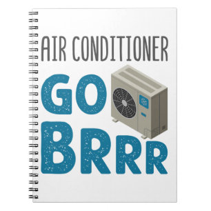 Carnet Technicien HVAC Tech Climatiseur Aller Brr
