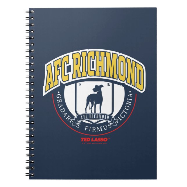 Carnet Ted Lasso | AFC Richmond Athletic Circle Badge (Devant)