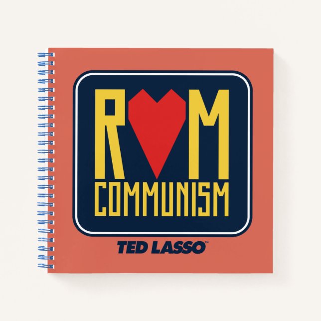 Carnet Ted Lasso | Graphique du communisme rom (Devant)