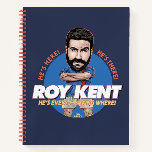 Carnet Ted Lasso | Roy Kent Bobblehead (Devant)