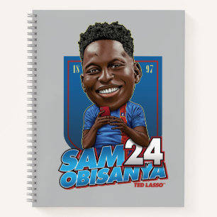 Carnet Ted Lasso Sam Obisanya Bobblehead