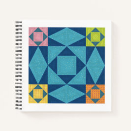 Carnet Tempête à Sea Quilt Carré