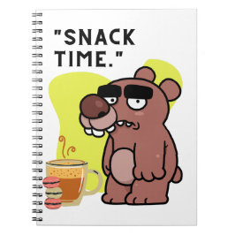 CARNET TEMPS DE SNAK ! - FUNNY-ANIMAL- COFFEE-COOKIES