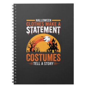 Carnet Tenues de Halloween Déclaration Conception de Mais