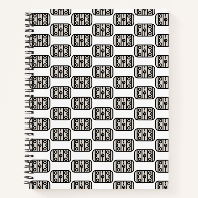 Carnet terrain de hockey (Devant)