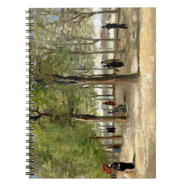 Carnet Terrasse dans les jardins du Luxembourg (1886) Art (Devant)