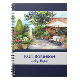 Carnet Terrasse de la maison manoir York Landscape