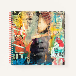 Carnet Tête de collage