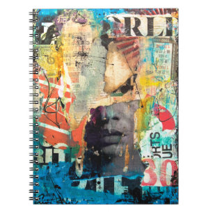 Carnet Tête de collage