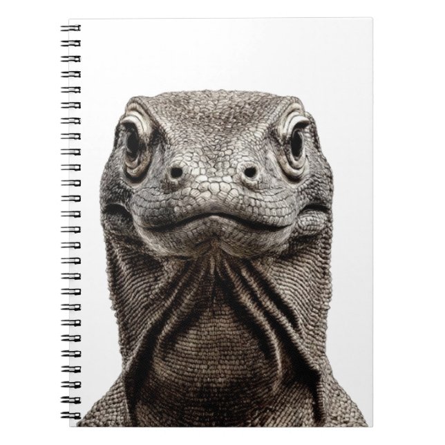Carnet Tête de Komodo (Devant)