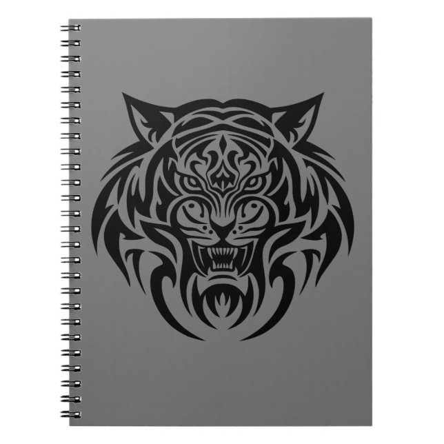 Carnet Tête de tigre (Devant)