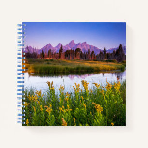 Carnet Teton Sunrise