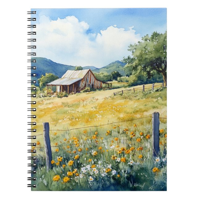 Carnet Texas Hill Country (Devant)