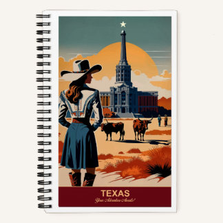 Carnet Texas Travel : Votre aventure attend