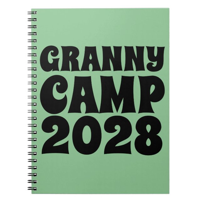 Carnet Texte du camp de Granny (Devant)