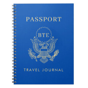 Carnet Texte et couleurs faits sur commande de monogramme