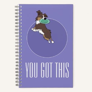 Carnet Texte Personnalisé Aussie Extraire Fun Purple Spir