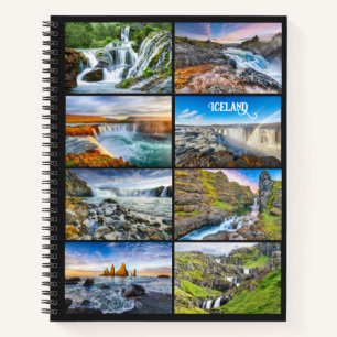 Carnet Texte personnalisé Islande