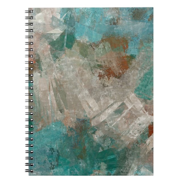 Carnet Texture Abstraite Psychédélique Des Trucs. (Devant)
