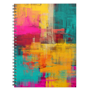 Carnet texture arrière - plan Abstraite. 2d illustration.