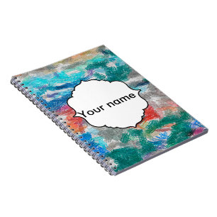 Carnet Texture de crayons