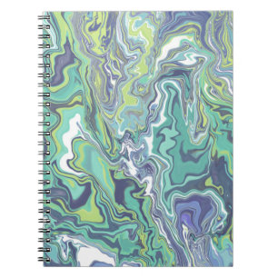 Carnet Texture de marbre Motif mûre