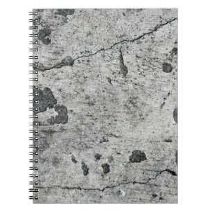 Carnet Texture d'un vieux mur de béton fêlé. Contexte