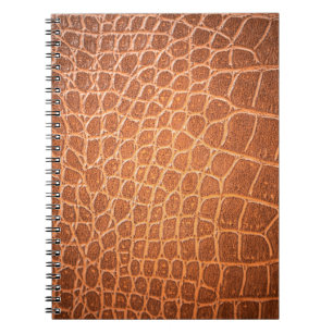 Carnet texture en cuir Brown pour arrière - plan