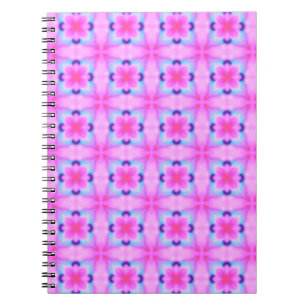 Carnet texture kaléidoscope géométrique et décorative Abs
