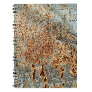 Carnet Texture métallique avec rayures et fissures. VINTA