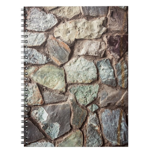 Carnet texture murale en pierre (Devant)