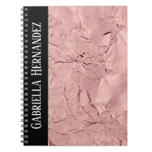 Texture noire + huile rose