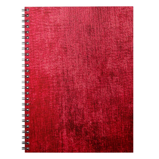 Carnet Texture rouge fabriqué abstrait, arrière - plan, t (Devant)