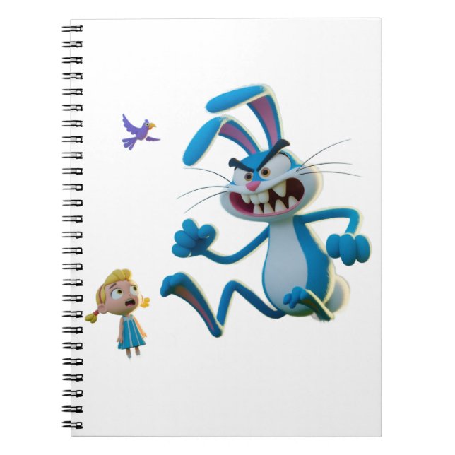 Carnet The angry rabbit  (Devant)