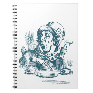 Carnet Thé fou de chapelier