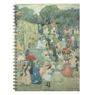 Carnet The Mall, Central Park de Maurice Prendergast