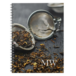 Carnet Thé monogramme