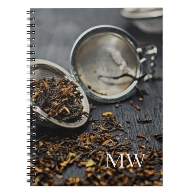 Carnet Thé monogramme (Devant)