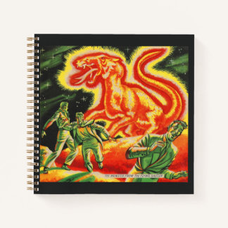 Carnet The Monster From the Flying Saucer print