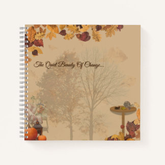 Carnet The Quiet Beauty Of Change _Autumn Notebook