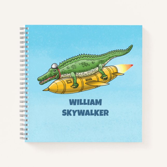 Carnet The Rocket Crocodile's (Devant)