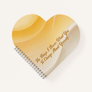 Carnet The Things I Never Want You to Change