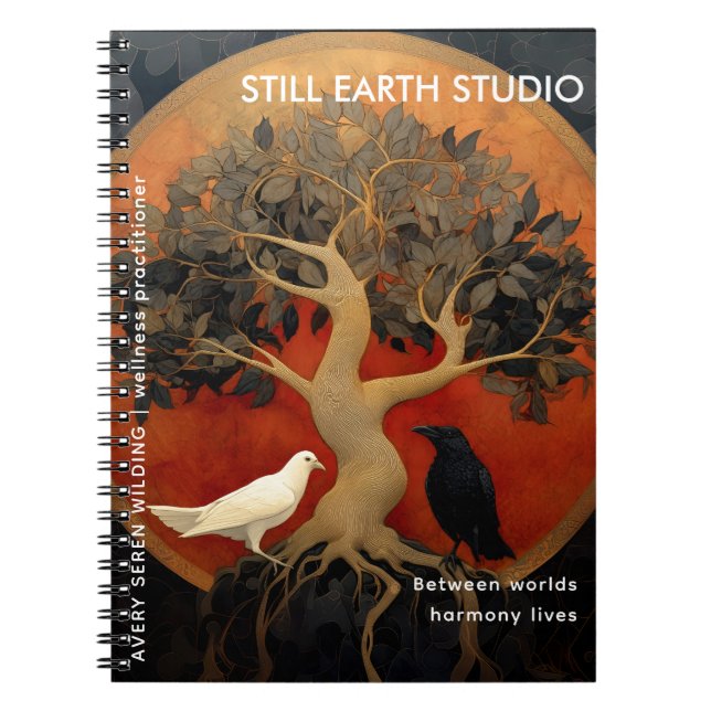 Carnet The Tree Between Worlds | Tree of Life Designs (Devant)