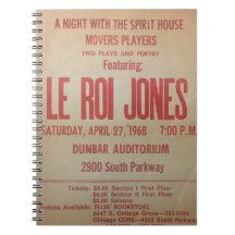 Théâtre noir | LeRoi Jones Spiral Photo Notebook