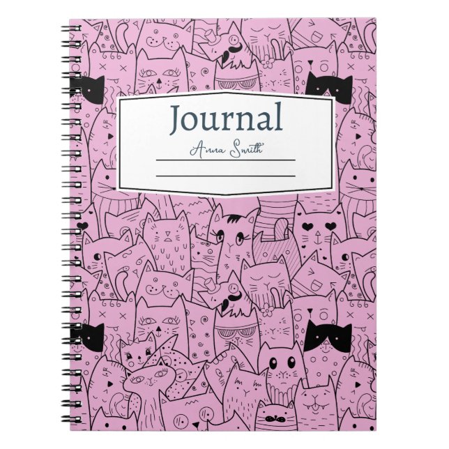 Carnet Thème Cat annuel (Devant)