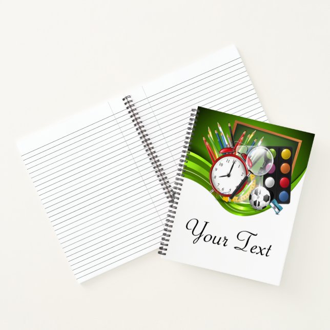 Carnet Thème de l'école (Intérieur)