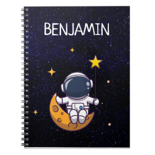 Carnet Thème Espace Mignon Anniversaire Tout Âge 🚀✨